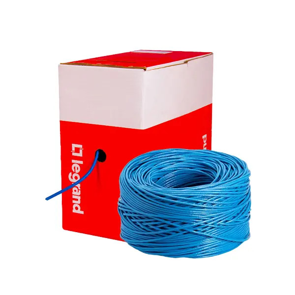 کابل شبکه cat6 utp ۰.۴۲ تمام مس legrand لگراند کارتن۳۰۵متر
